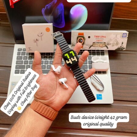 T800 Ultra Series 8 & Airpods Premium Luxury Smartwatch
