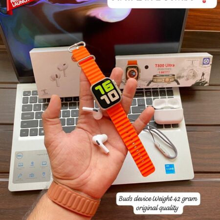 T800 Ultra Series 8 & Airpods Premium Luxury Smartwatch