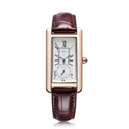 Rebirth Quality Leather Strap Ladies Watch