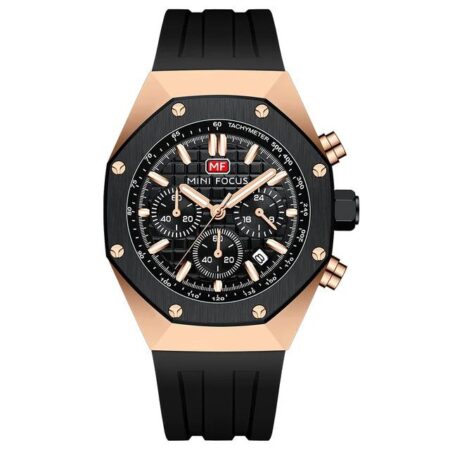 Minifocus MF 0417 Gents Rubber Strap Watch