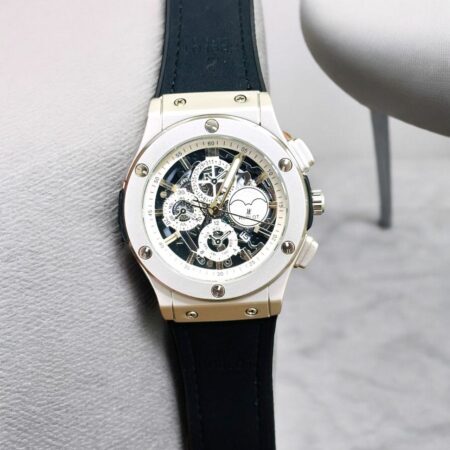 Hublot Luxurious Leather Belt Quartz Movement Watch