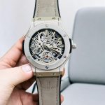 Hublot Luxurious Leather Belt Quartz Movement Watch