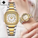 WWOOR Luxurious Iced Out Ladies Watch