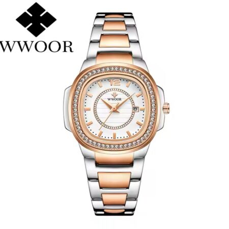 WWOOR Luxurious Iced Out Ladies Watch