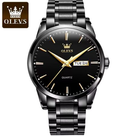Olevs Stainless Steel Gents Watch