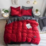 TC High-Quality Luxuriously Warm Velvet Duvet Set