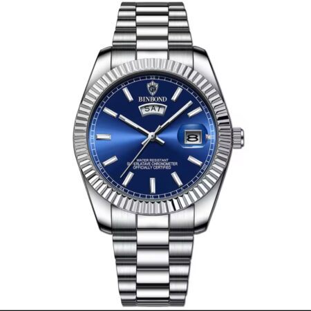Binbond Stylish Stainless Steel Watch for Gents