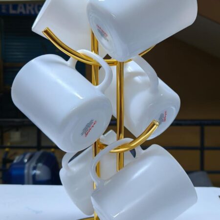 Signature 6 Piece Ceramic Tea Cups & Mugs Set