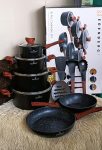 15 Piece Eden Burg Premium Non-Stick Cookware Set