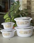 4 Piece Casserole Insulated Hot Pots Set