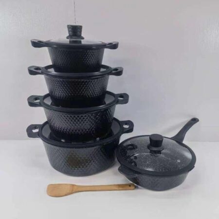 11 Piece Bosch Cookware Set with Silicone Lid Covers