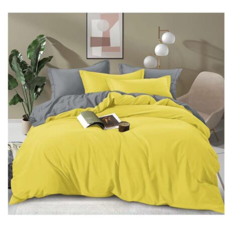Premium Plain Double-Sided Cotton Duvet Covers