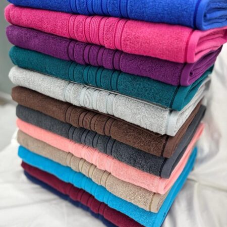 High-Quality Large Colored Towels