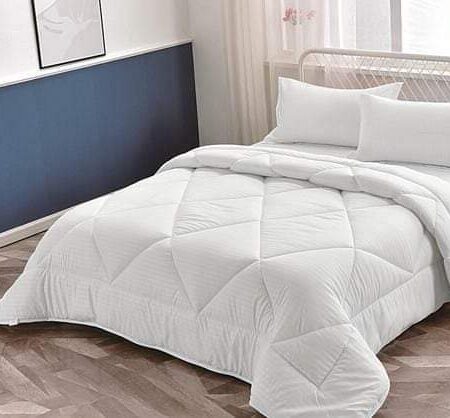 White Striped Soft, Elegant & Cotton Binded Duvet