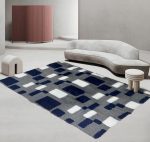 Stylish Patched/Patterned Fluffy Carpets