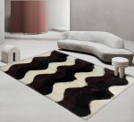 Stylish Patched/Patterned Fluffy Carpets