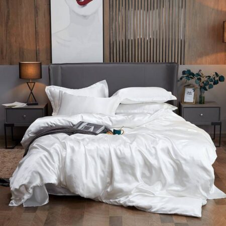 High Quality Luxury Mulberry Silk Duvet Cover Set