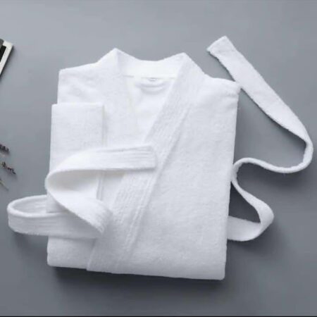 Quality White Bathrobes (M, L,XL, XXL)