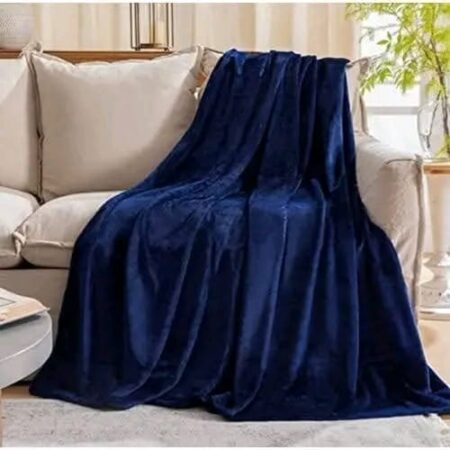 Plain cozy fleece throw blanket 6*6 | Virginia Duvets Kenya