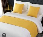Luxury Bed runners+ 2pcs matching Pillow cases