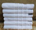 Cotton luxury white towels Large/Medium size | Virginia Duvets Kenya