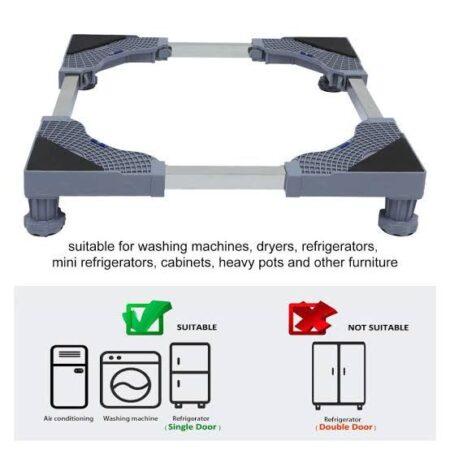 Adjustable Heavy Duty washing Machine & Fridge Stand