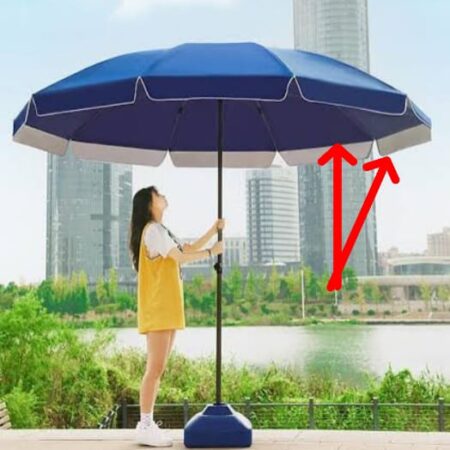 Double layers Outdoor umbrellas (size 2.4 Mtrs)