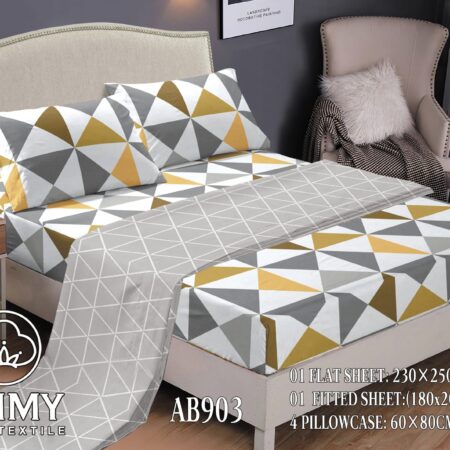 Quality Fitted Bedsheet set 6*6/6*7/7*8